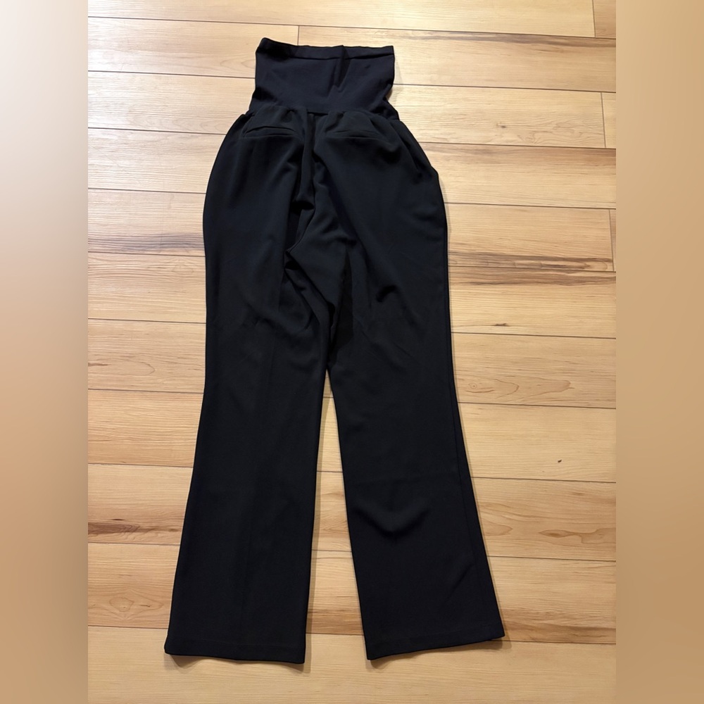 Motherhood Black Maternity Work Pants